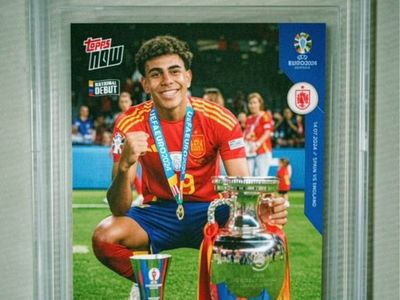 2024 Topps Now UEFA Euro #66 Lamine Yamal 9.5 Gem Mint Or best offer