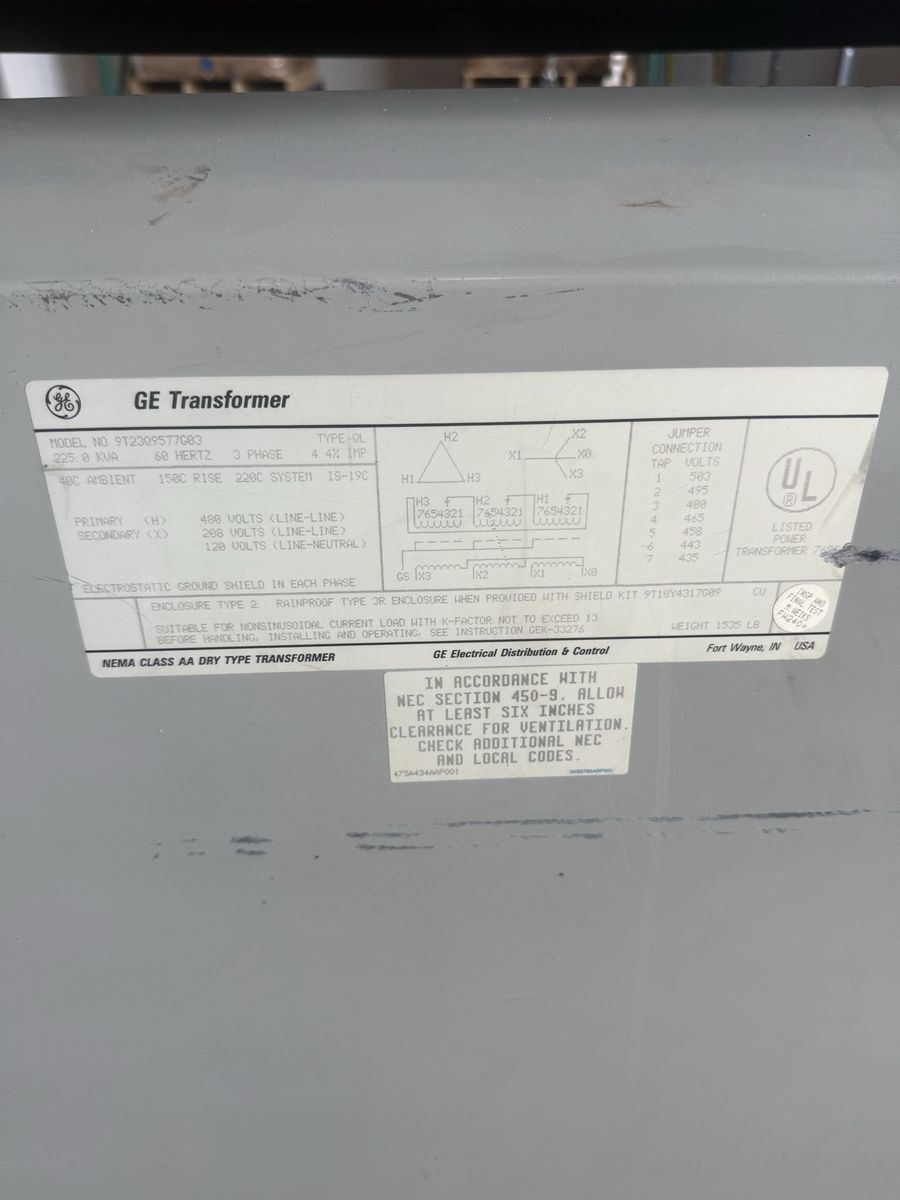 GE transformer