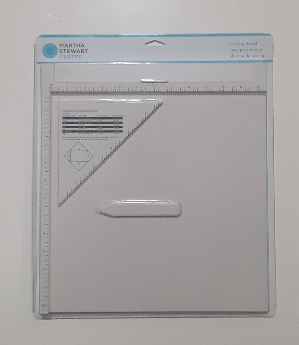 Martha Stewart Crafts 3-pcs Scoring Board - 12.25 x 12.25 inch - New