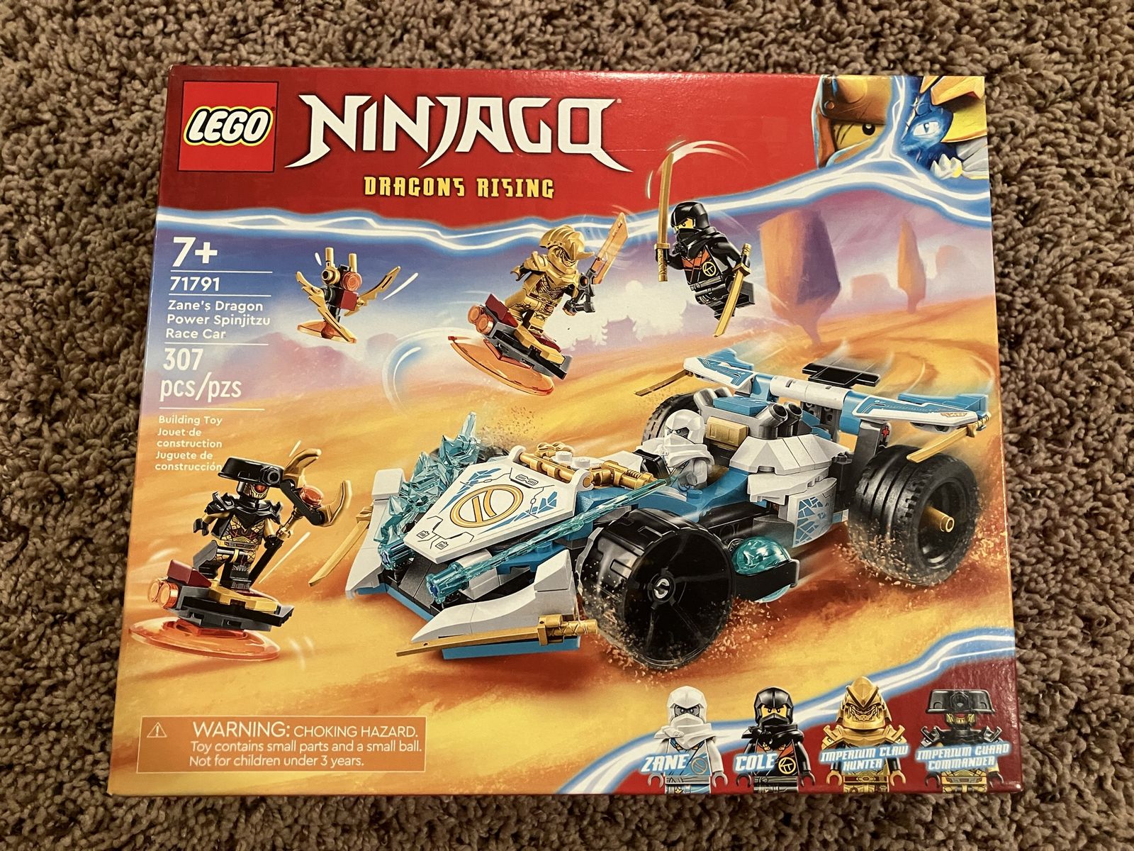 Lego Ninjago Dragon Power Race Car 71791