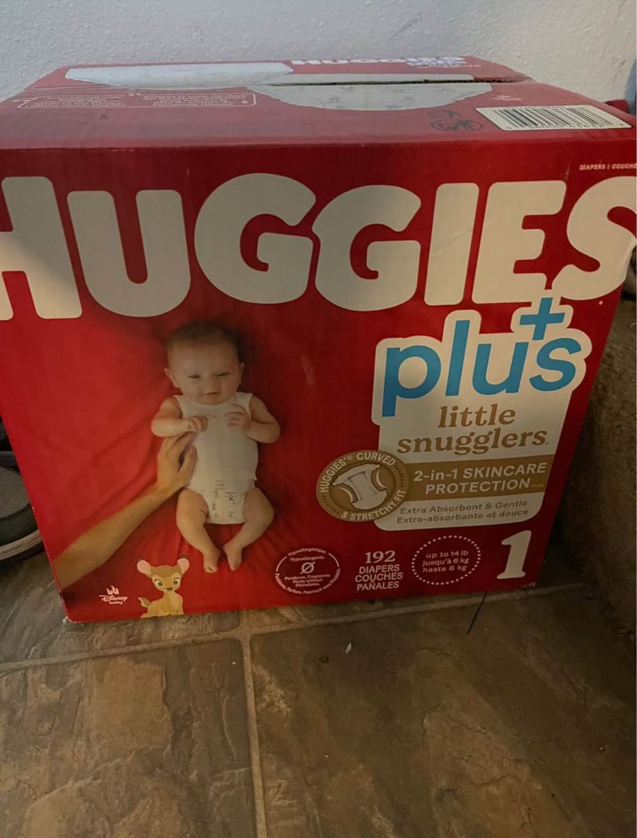 Size one Huggies
