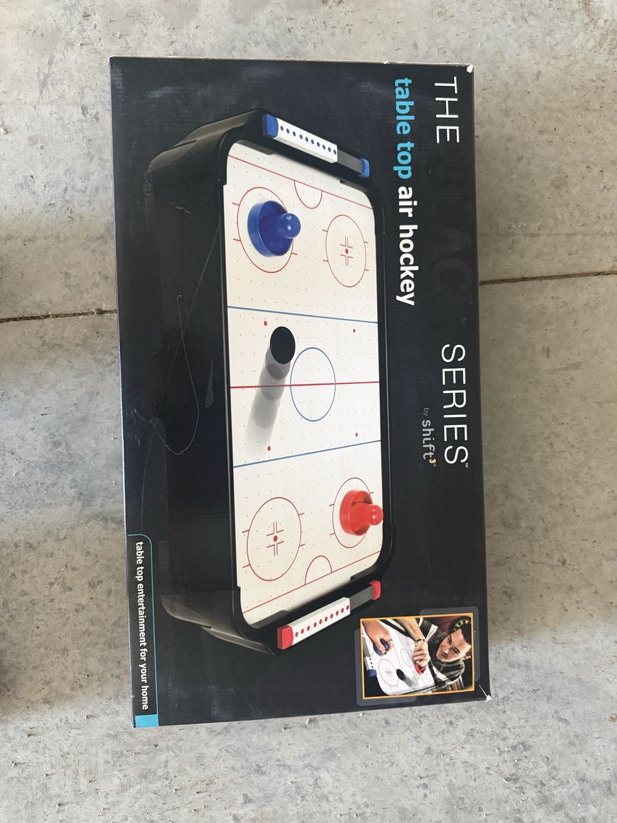 THE SERIES by Shift Table Top Air Hockey Game - Compact Home Entertainment