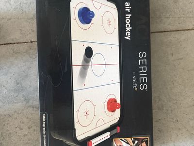 THE SERIES by Shift Table Top Air Hockey Game - Compact Home Entertainment