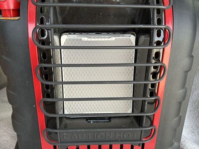 Mr. Heater Buddy Portable Radiant Propane Heater - Compact Outdoor & Emergency Use
