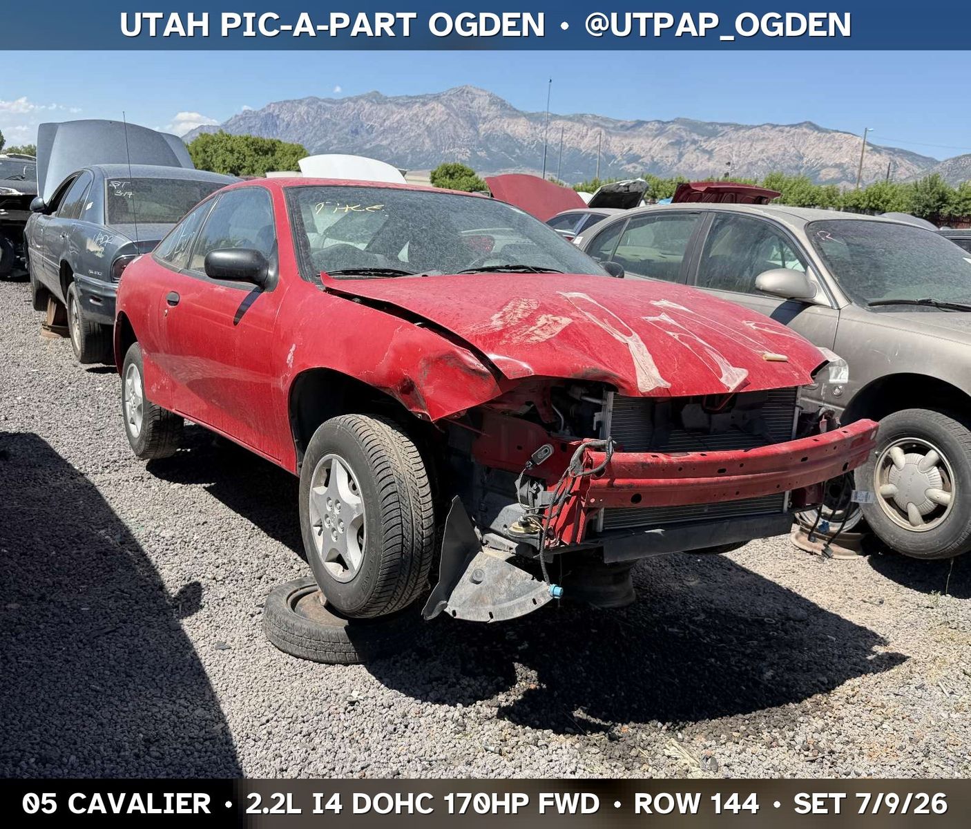 2005 Chevrolet Cavalier Parts - UTPAP Ogden