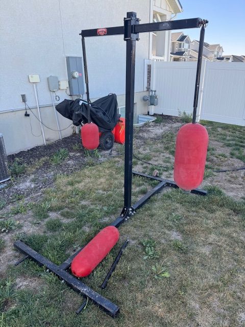 Heavy Bag Stand for Baseball Softball Training