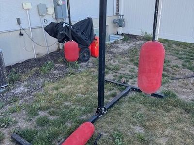 Heavy Bag Stand for Baseball Softball Training
