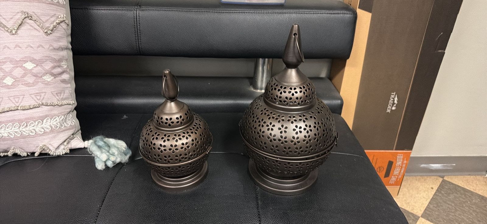 Morocan Style Lantern Set