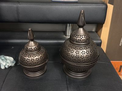 Morocan Style Lantern Set