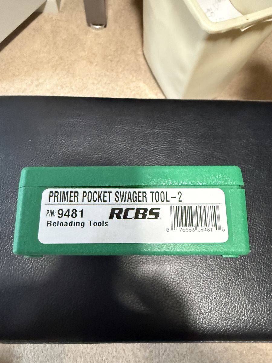 RCBS Primer Pocket Swager Tool