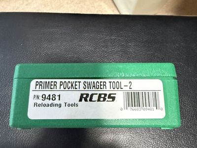 RCBS Primer Pocket Swager Tool