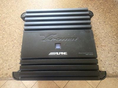 Rockford Fosgate Punch P1 Subwoofer in Enclosure & Alpine MRP-M500 Mono Amplifier