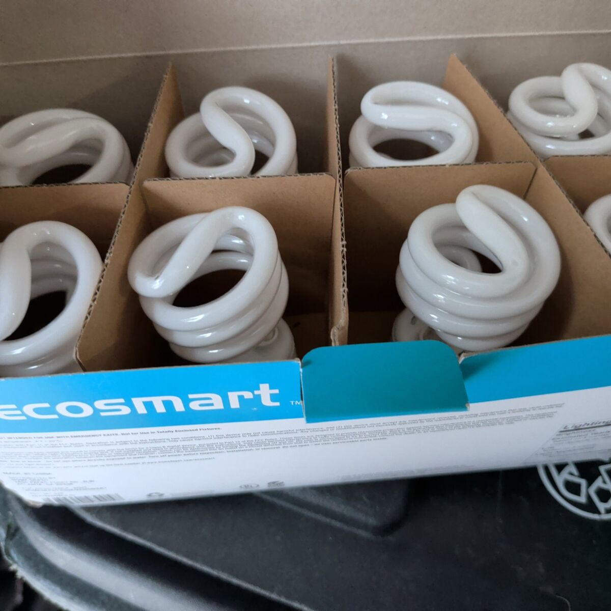 satco bulbs. 13w . yellow light