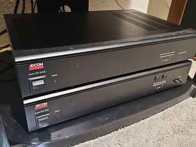 Two Adcom GFA-535's