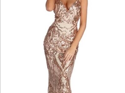 Pink Dress Size 4-6 S