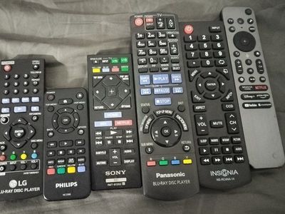 Remote Lot Bluray and TV