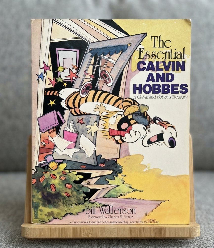 OG Pprbck 1st Ed. 'The Essential Calvin and Hobbes' Treasury – Great Condition! [1988]