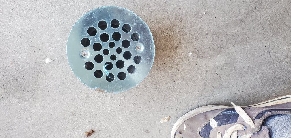 New Sink & Shower Drain