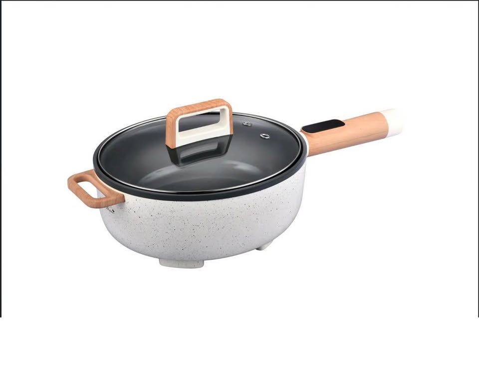 The Pioneer Woman 3.5L Electric Skillet, Linen Speckle