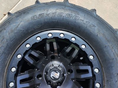 Sand Lite Tires w/Tusk Uinta Beadlock Wheels - FULL SET