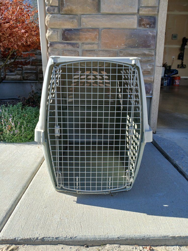 Pet Carrier N2N Plastic Airline Approved Travel Crate Kennel large Dog/Cat