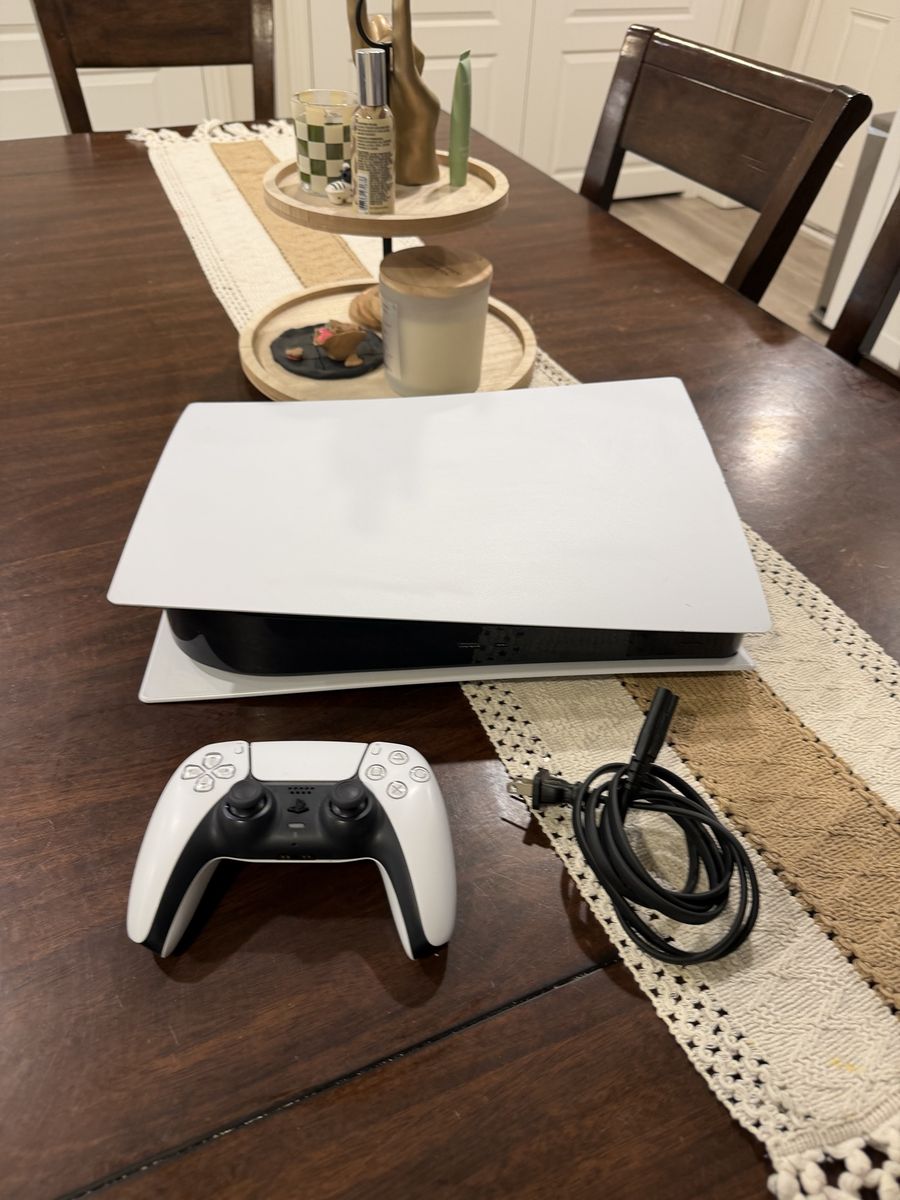 Sony PlayStation 5 PS5 Console Bundle with DualSense Wireless Controller and Power Cable