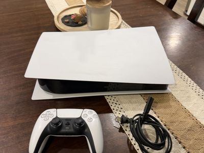Sony PlayStation 5 PS5 Console Bundle with DualSense Wireless Controller and Power Cable