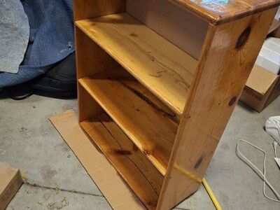 Sturdy Wooden Book Shelf