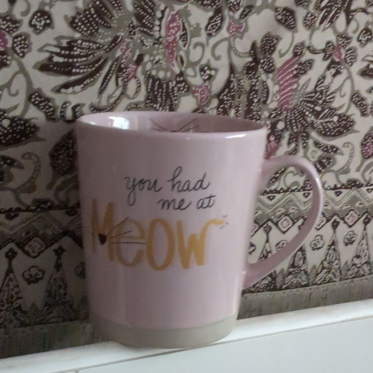 You had me at meow mug