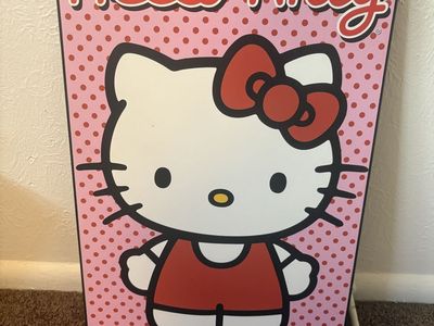 Hello kitty wall decor