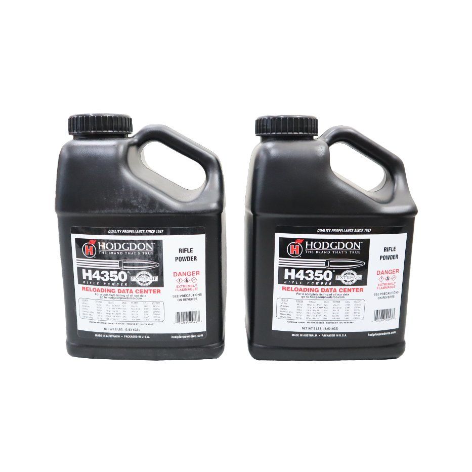 Hodgdon H4350 Rifle Powder 8 lb Containers
