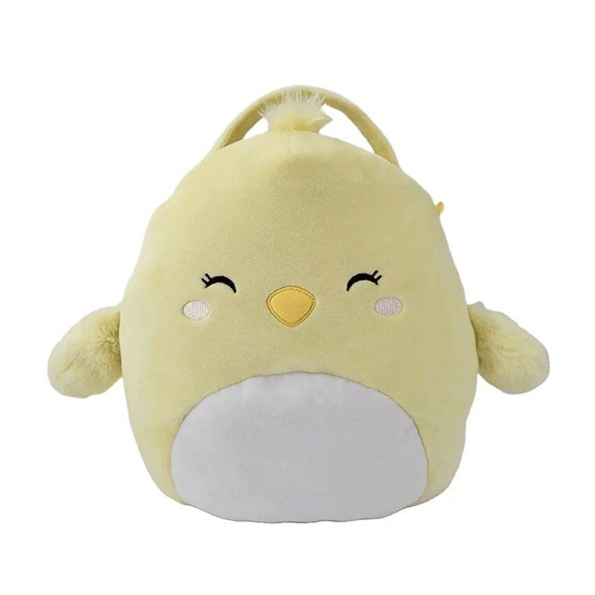 Like-New Original Squishmallows 10" Chick Basket
