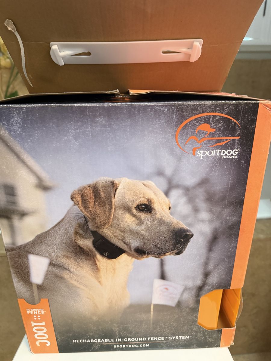 SportDOG Brand 100C Rechargeable In-Ground Dog Fence System - Electronic Pet Containment