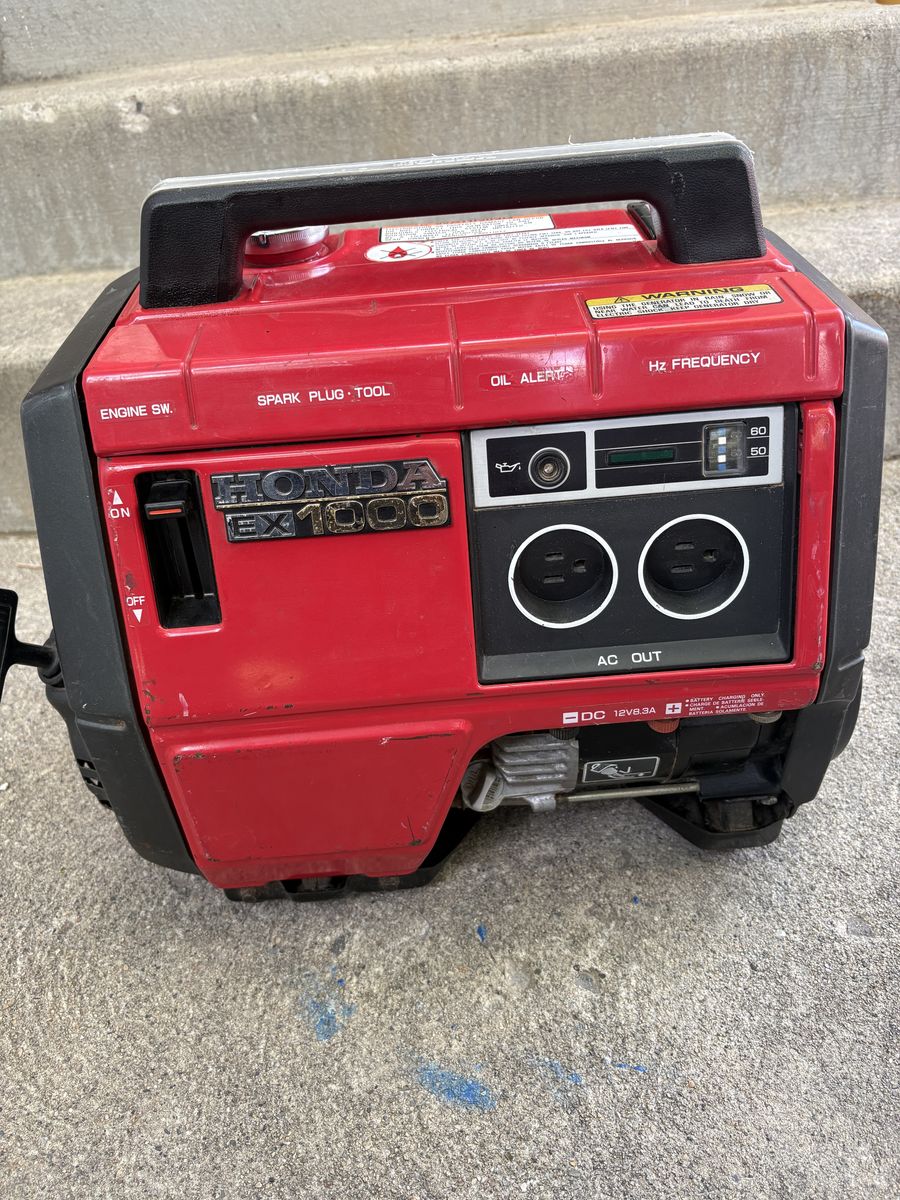 Honda EX1000 generator