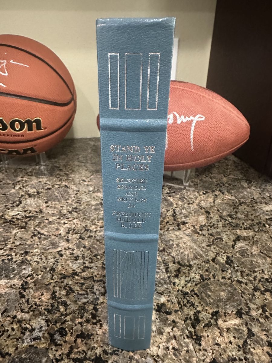 Stand Ye In Holy Places Harold B Lee LDS Church Employee Gift Book