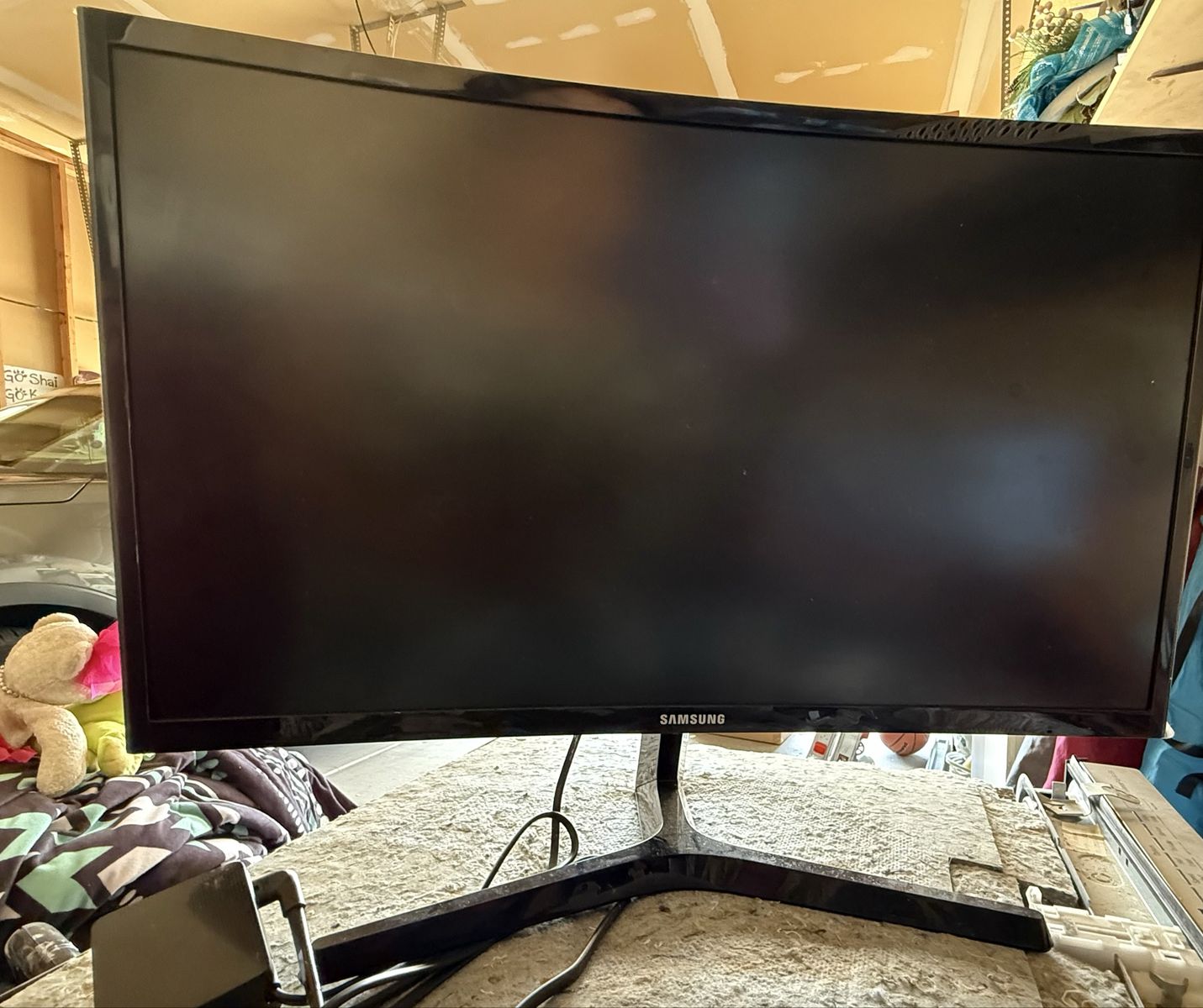 Samsung Curved Monitor Black - Great for Gaming or Work