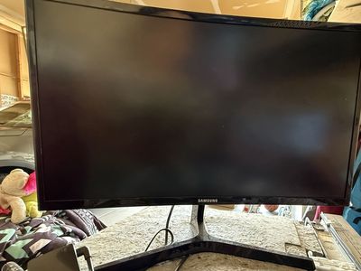 Samsung Curved Monitor Black - Great for Gaming or Work