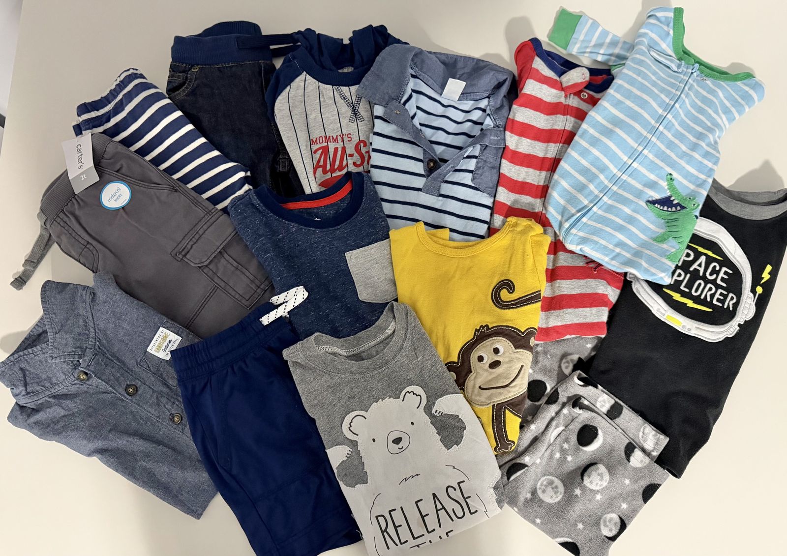 Toddler Boys Clothing Lot, Size 24m / 2T