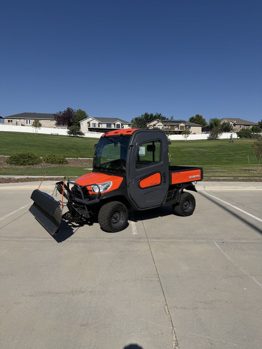 2016 Kubota RTV-X1100C Diesel 4x4 – Plow & Salt Spreader
