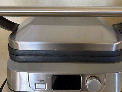 Cuisinart GR-300WS Griddler Elite Grill & Griddle - Stainless Steel Panini Press