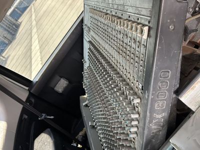 Behringer Eurodesk MX 8000 Mixing Console + 400W Power Supply - As-Is OBO