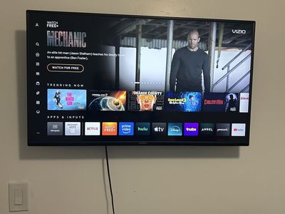 VIZIO 35" TV With Wall Mount