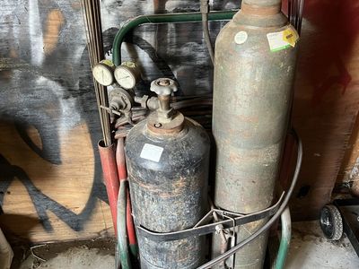 Oxy acetylene setup