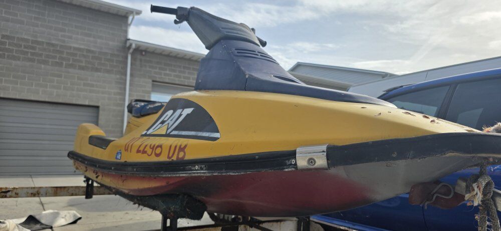 1990 Kawasaki 650 Watercraft with Trailer