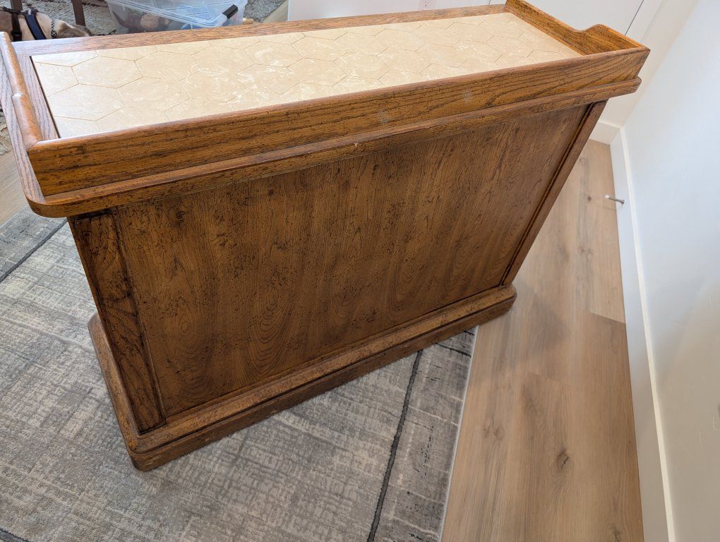 Oak Hutch