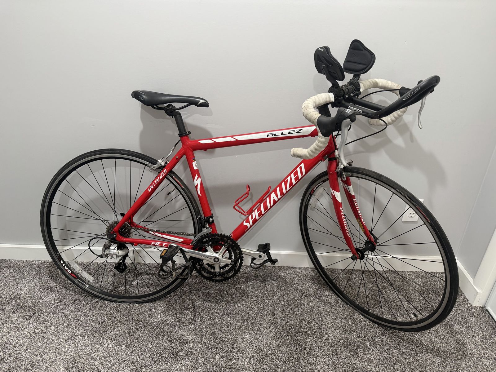 Specialized Allez Road Bike – 54cm Medium – Recently Serviced + Clipless Pedals