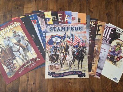 Cody Stampede Rodeo Poster Collection Cody WY