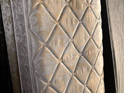 Twin Mattress, boxspring and frame