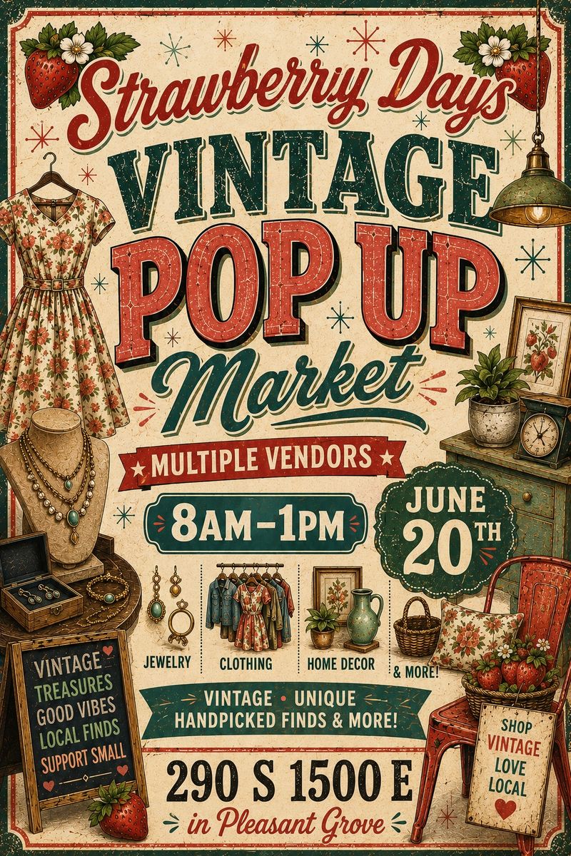Vintage Pop Up Market