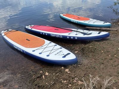 WARRANTY! TIMP 11’ Inflatable Paddle Board SUP NEW